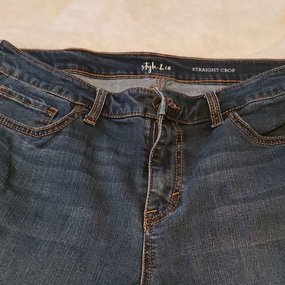 Style n Co. Straight cropped jeans - Picture 4 of 6